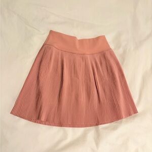 Yogalicious Dusty Rose Pleated Skater Skirt